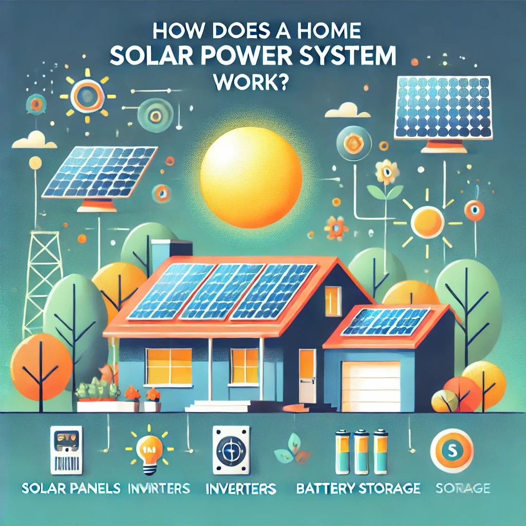 How Does a Home Solar Power System Work?